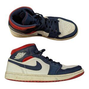 Nike Air Jordan 1 SE Mid Olympic USA Red White Blue Size 11.5 Men’s Dream Team